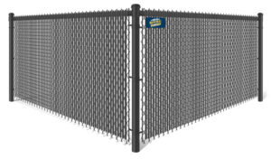 Photo of a Massachusetts chain link fence