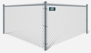 Photo of a Massachusetts chain link fence