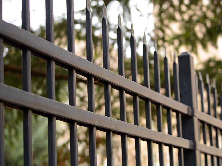 Commercial Aluminum decorative fencing in Tewksbury Massachusetts