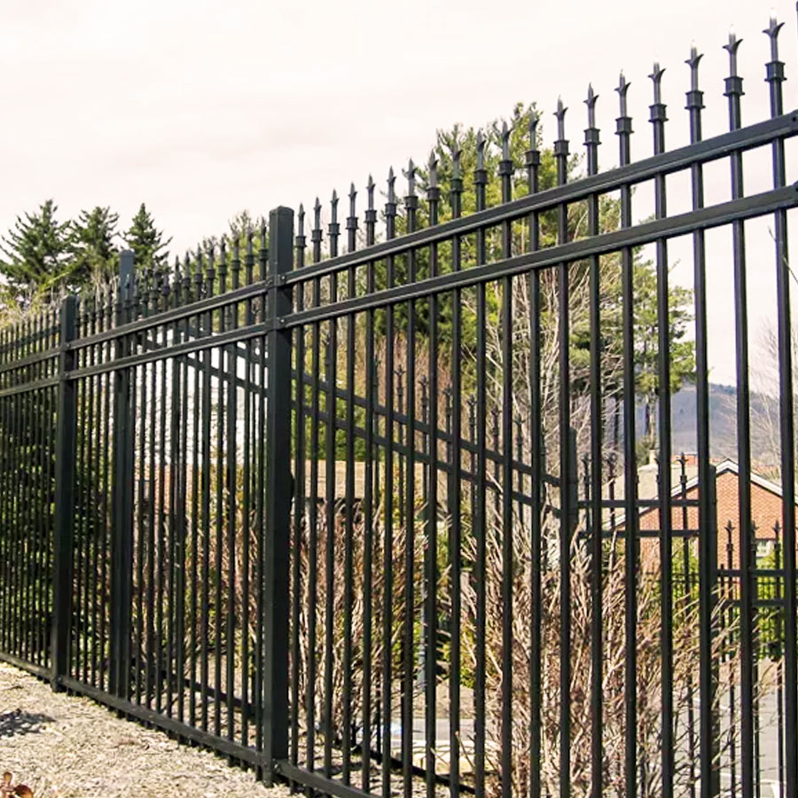 Tewksbury residential ornamental iron and metal fence company