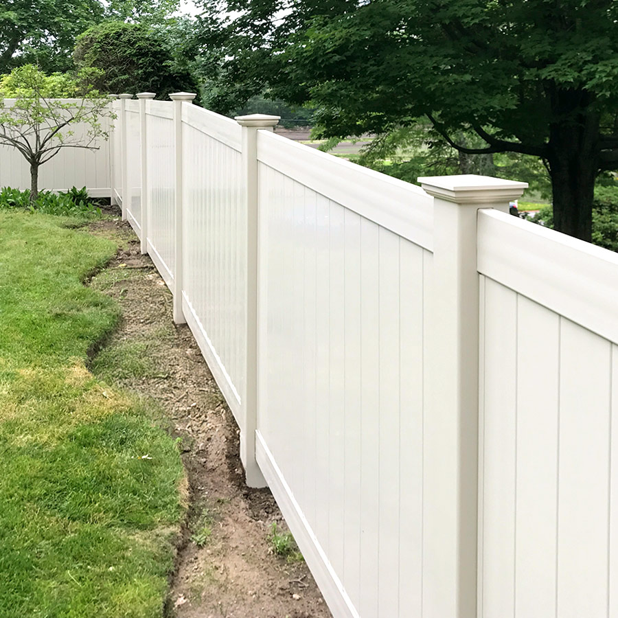 Tewksbury residential vinyl  fence company