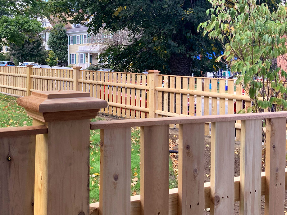 Wood Fence Contractor in Tewksbury