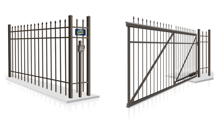 Commercial swing gate company in the Tewksbury area.