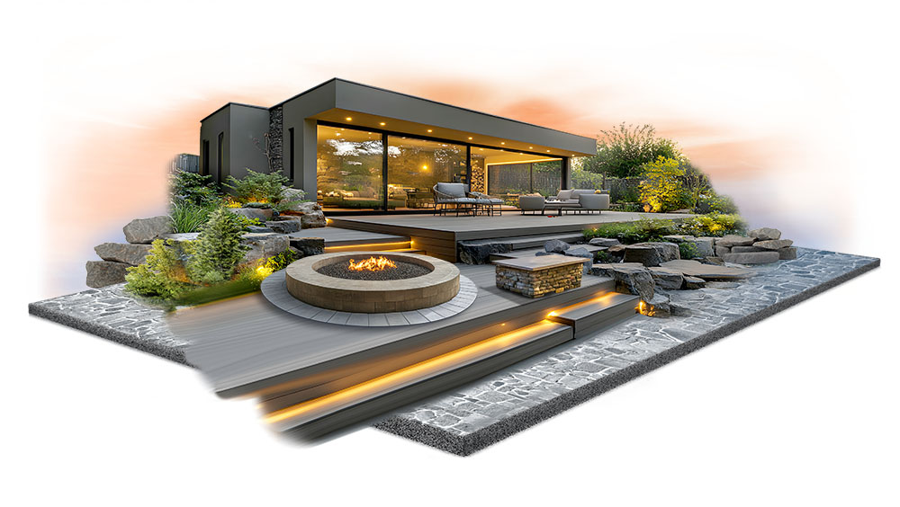 Hardscapes and landscaping for outdoor living services -  Tewksbury area.