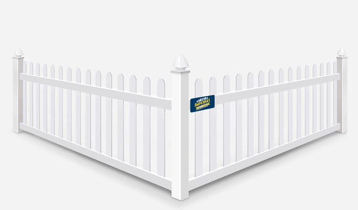 White picket fence installation company in Tewksbury