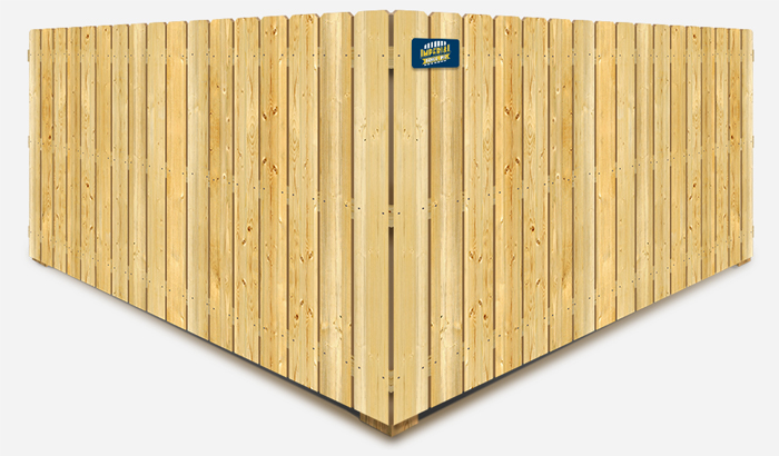 Stockade privacy wood fence company in Tewksbury