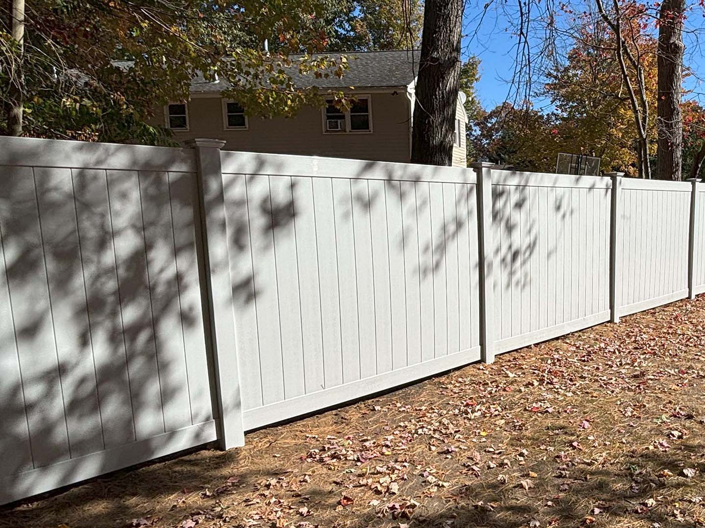 Tewksbury MA Full-Privacy Vinyl Fence for Residential or Commercial Properties